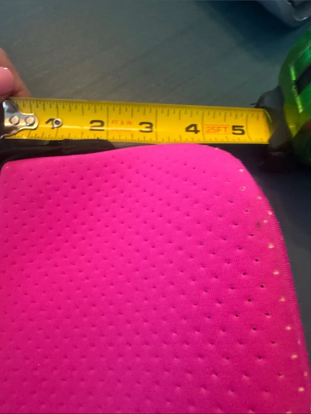 HAUTE SHORE Hot Pink Neoprene Skull Cosmetic Bag. Never used